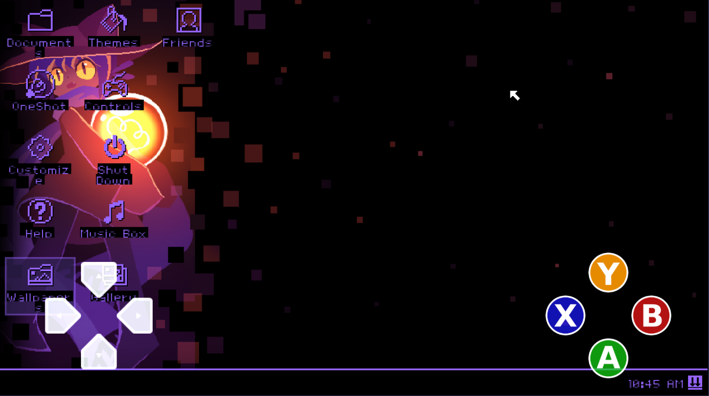 The World Machine desktop as shown in the OneShot Android port